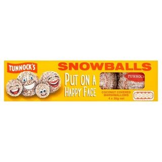 Tunnocks Snowballs 4 X 30g