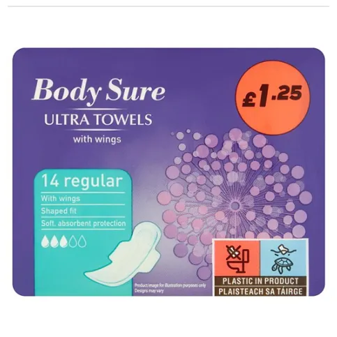 Jack's Body Sure Ultratowels 14 Regular