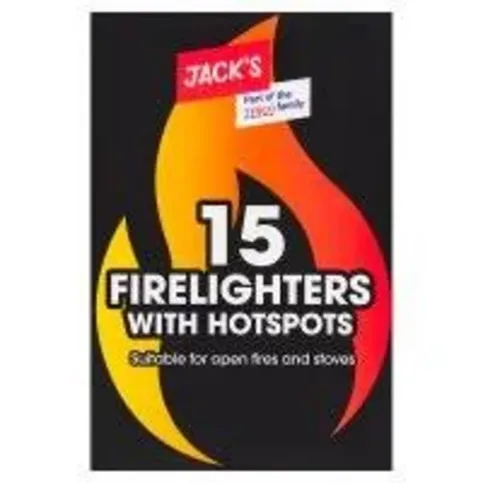 Jack's 15 Firelighters 180g