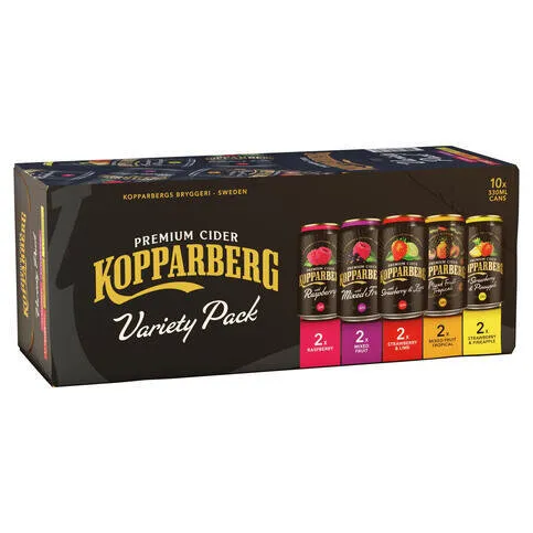 Kopparberg Premium Cider Variety Pack 10 x 330ml