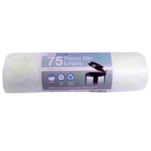 Euro Bin Liner Pedal Bin 75 Pack