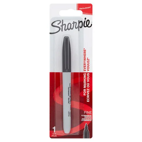 Sharpie Black Fine Point Permanent Marker