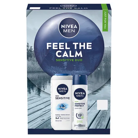 Nivea Men Feel the Calm Sensitive Duo Gift Set