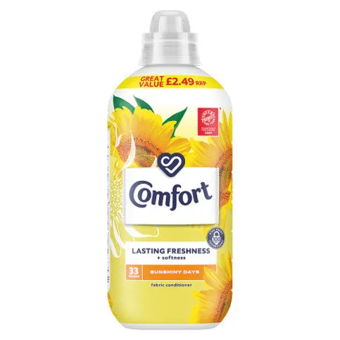 Comfort Fabric Conditioner Sunshiny Days 33 washes (990 ml)