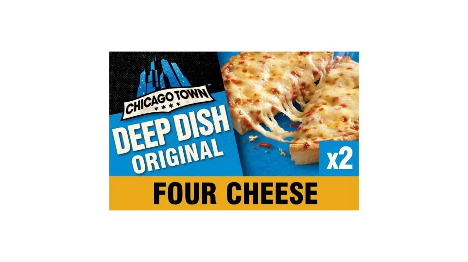 Chicago Town Deep Dish Four Cheese Pizza 2 pack