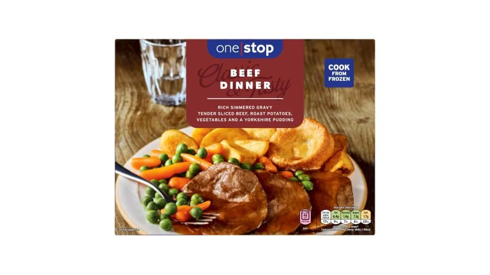 One Stop Beef Dinner 400g