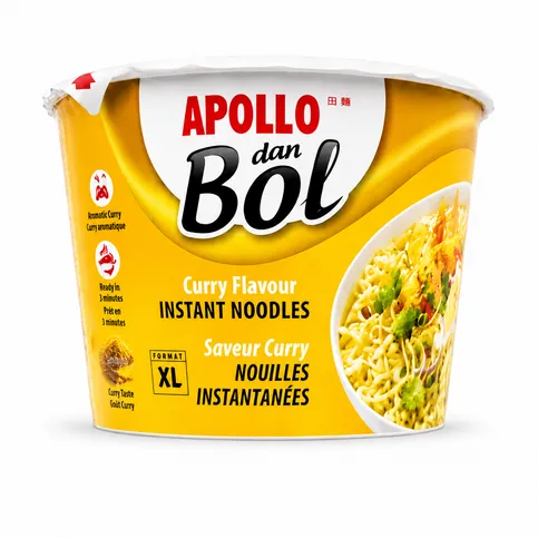 Apollo dan Bol Curry Flavour Instant Noodles