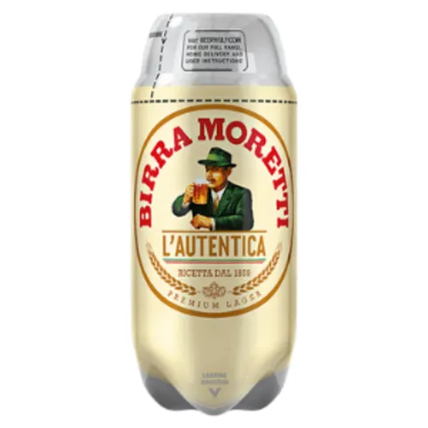 Birra Moretti L'autentica SUB Keg 2L