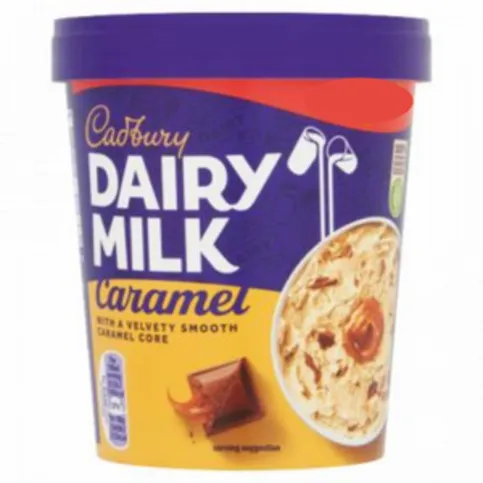 Cadbury Caramel Ice Cream 4 Pack