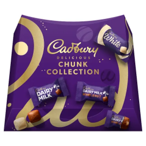 Cadbury Delicious Chunk Collection Carton 243g
