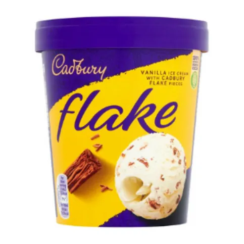 Cadbury Flake 99 Ice Cream Tub 480ml