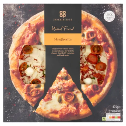 Co-op Irresistible Wood Fired Margherita Pizza 475g