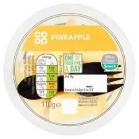 Co-op Pineapple 110g