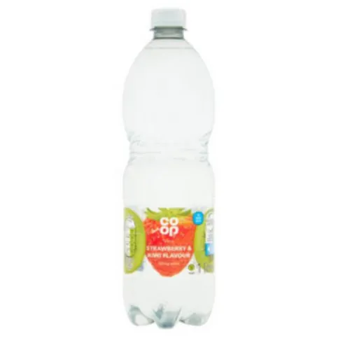 Co-op Still Strawberry & Kiwi Flavour Spring Water 1ltr