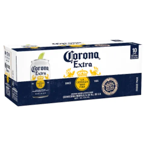 Corona 10 Pk Can 330ml