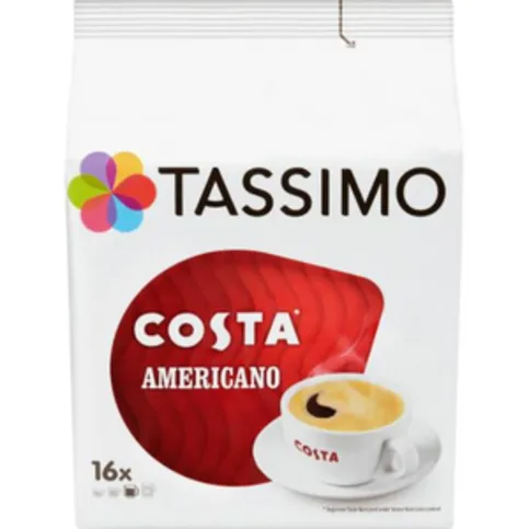 Costa White Americano L Flavour 16 Pack