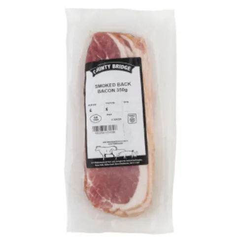 County Bridge Smoked Back Bacon 350g