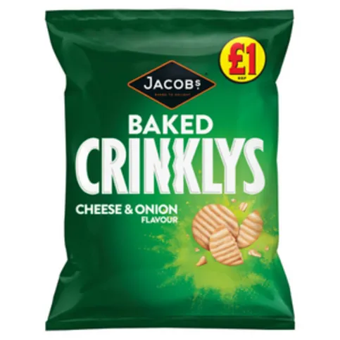 Crinkleys Cheese & Onion 105g