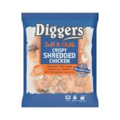 Diggers Salt & Chilli Crispy Shredded Chicken 320g