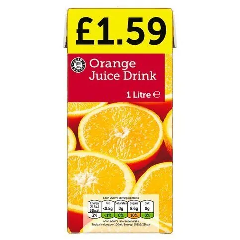 E.S Orange Juice 1L