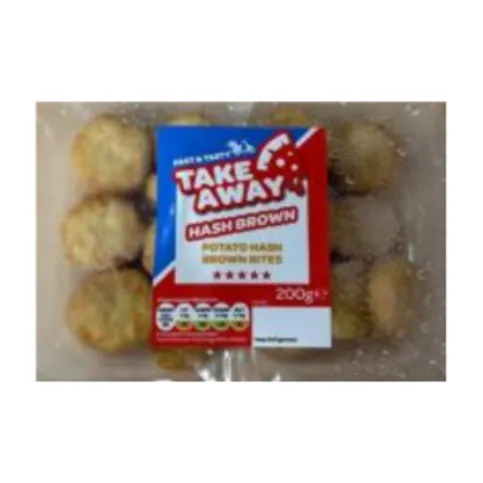 Fast & Tasty Takeaway  Hash Browns 200g