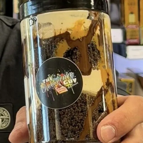 BISCOFF CAKE JAR