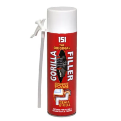 Gorilla Filler Weatherproof Expanding Foam 500ml