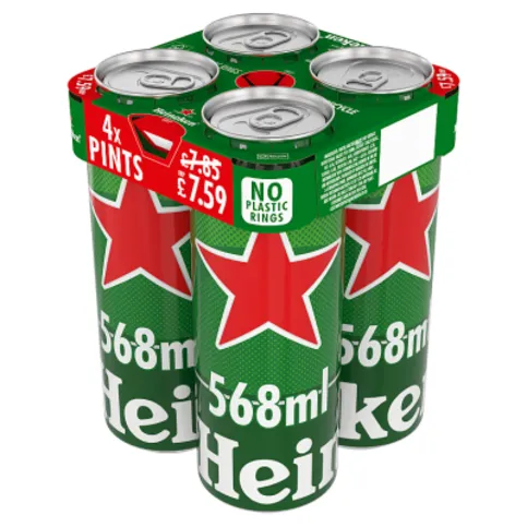 Heineken 4 x 568ml