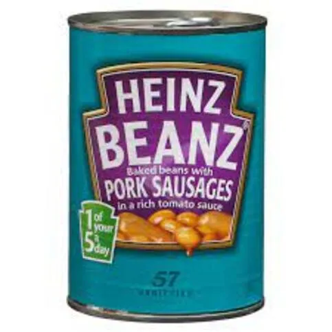 Heinz Beanz with Pork Sausages 415g