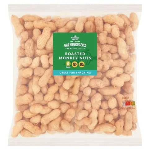 Morrisons Roasted Monkey Nuts 650g