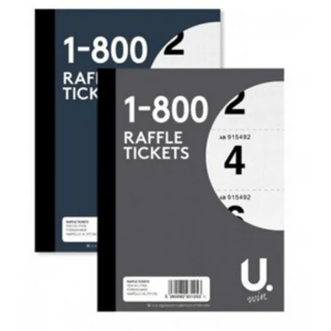 Raffle Tickets 800 Pack