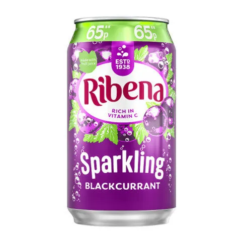 Ribena Sparkling Blackcurrant 330ml