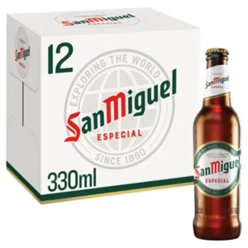 San Miguel Premium Lager Beer 12 x 330ml