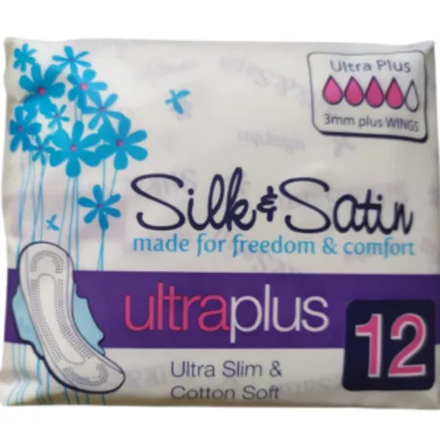 Silk And Satin Ultra Plus 12 Pads