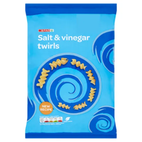 SPAR Salt & Vinegar Twirls 85g