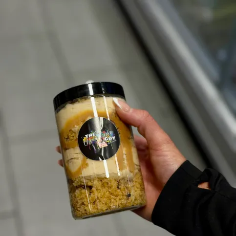 CARAMEL & FUDGE CAKE JAR