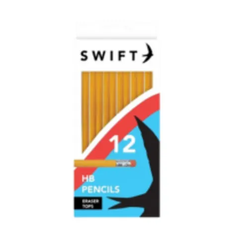 Swift HB Pencils 12 Pack