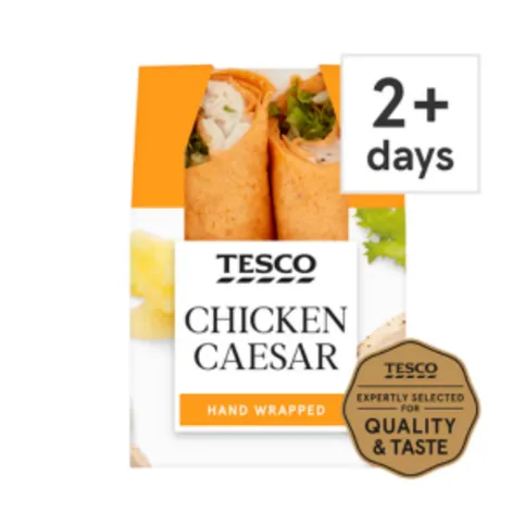 Tesco Chicken Caesar Wrap