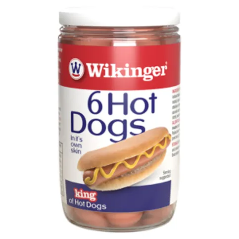Wikinger 6 Hot Dogs 345g — Nisa Local Dysart — Snappy Shopper