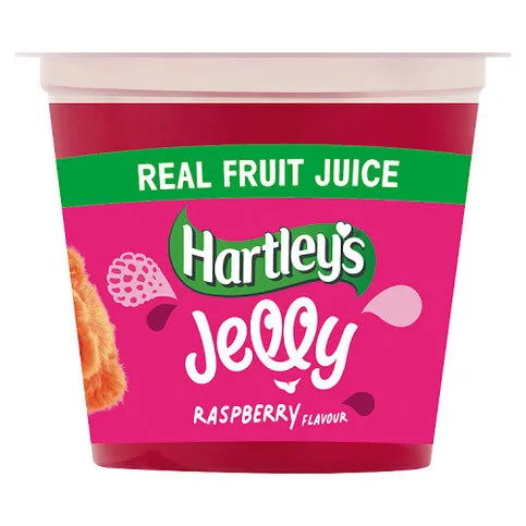 Hartley's Jelly Raspberry Flavour 125g
