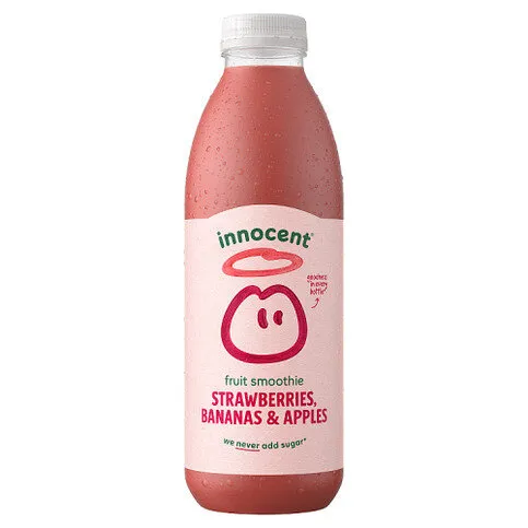 Innocent Strawberries Bananas & Apples Fruit Smoothie 750ml