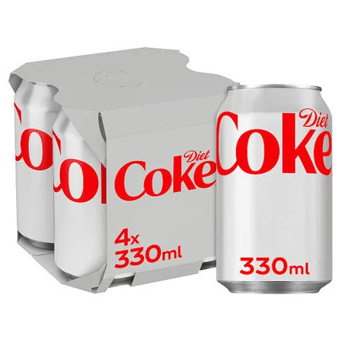 Diet Coke 330ml 4pk