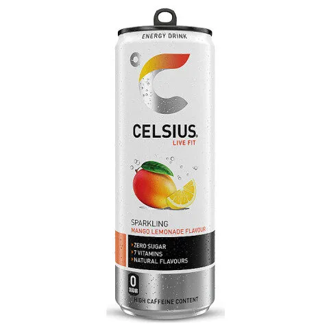 Celsius Mango & Lemon 335ml