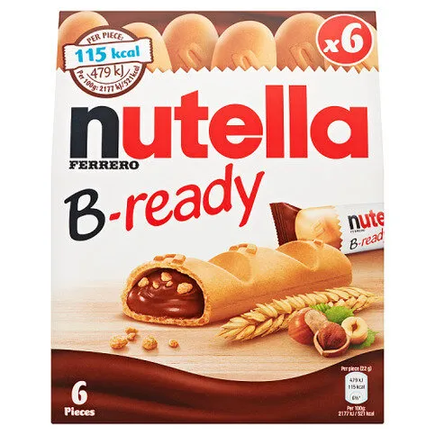 NUTELLA® B-ready 132g - 6 Bars x 22g