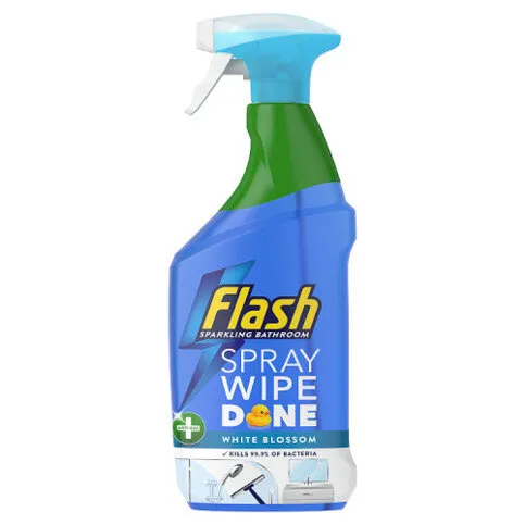 Flash Spray Wipe Done Bathroom Antibac Cleaning Spray White Blossom 800ML