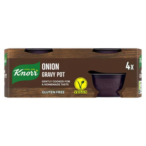 Knorr  Gravy Pot Onion 4 x 28 g 