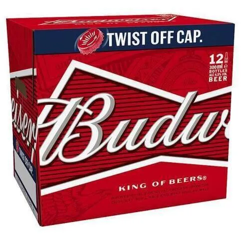 Budweiser 12pack 300ml