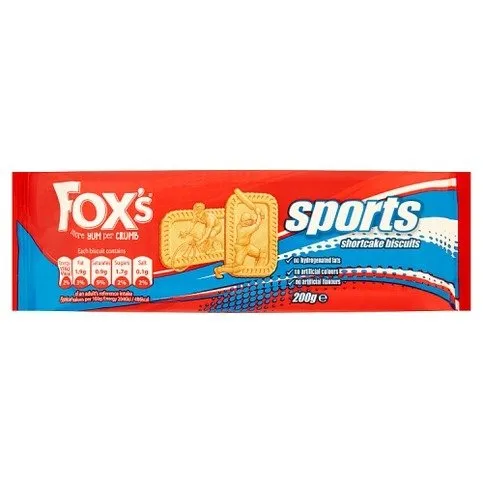 Fox's Sports Shortcake Biscuits 200g