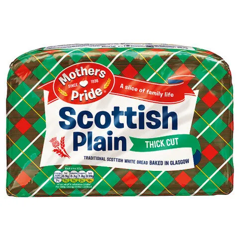 Mothers Pride Scottish Plain Thick Cut 800g