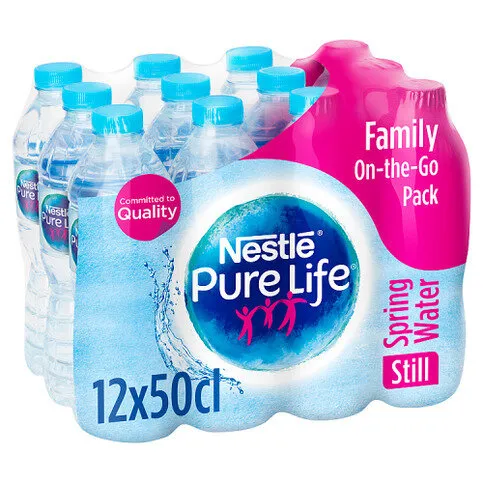 Nestle Pure Life Spring Water 12x500ml